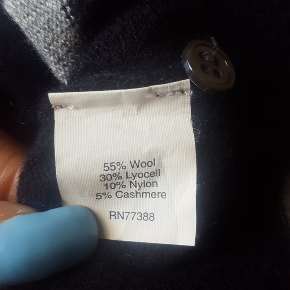 J.Crew💙 Black and Gray Striped Sweater - Picture 5 of 6